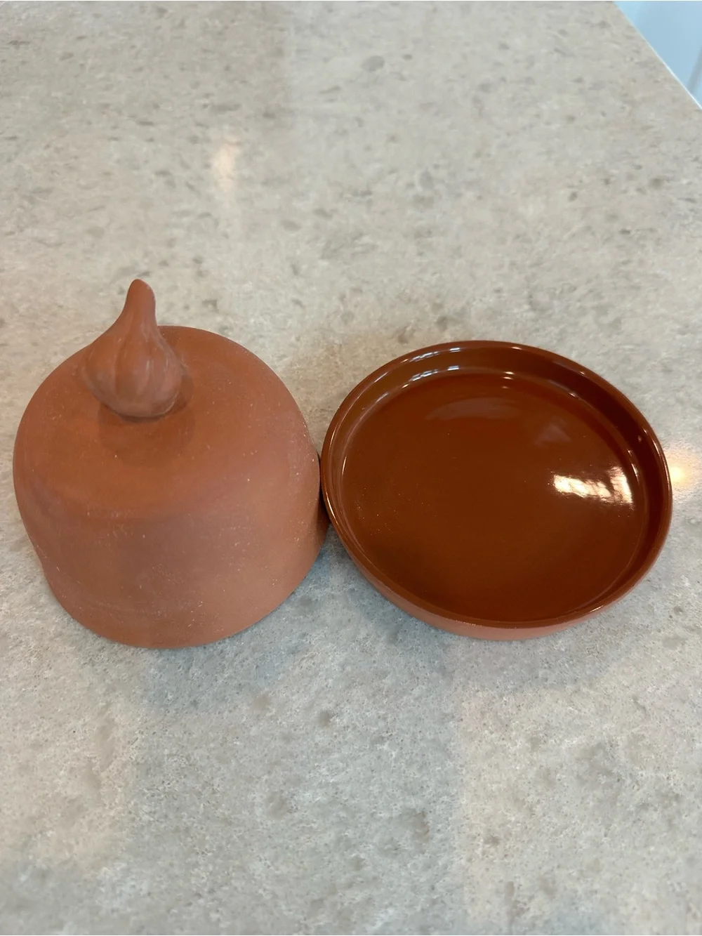 🧄 New in Original Box – Norpro Terra Cotta Garlic Baker #1157